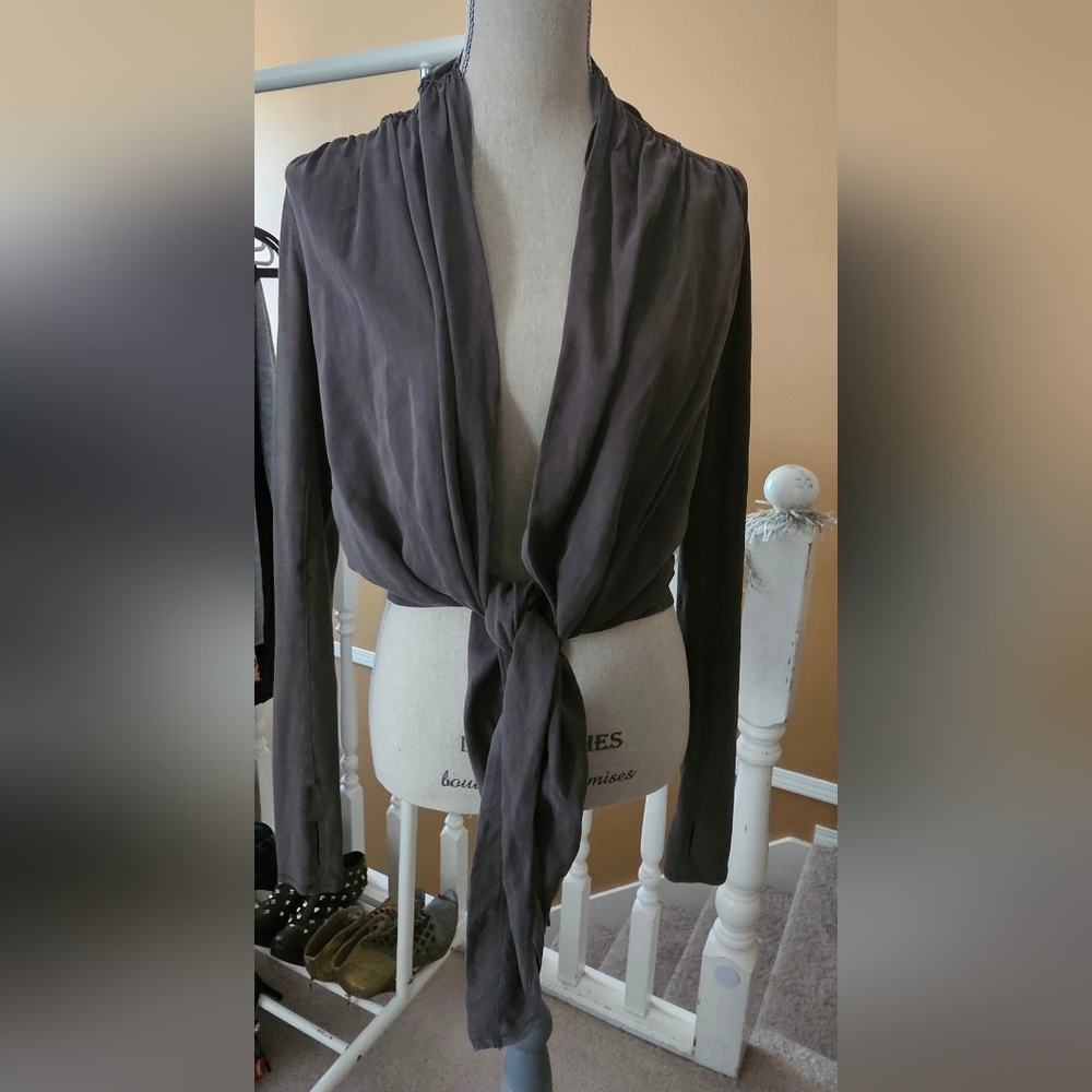 Lululemon Athletica Dark Gray Top